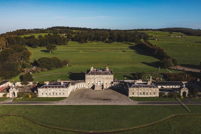Guided House Tour in Ireland - The Lafranchini ceilings and Palladian style