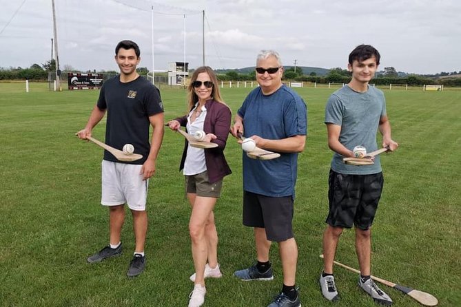 Hurling Tours Ireland - Hurling Experience in Kilkenny - Taking the hurley onto the field