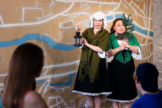 Hysterical Histories Cork Dinner Theatre Show - The food: stew, colcannon, and Baileys cheesecake