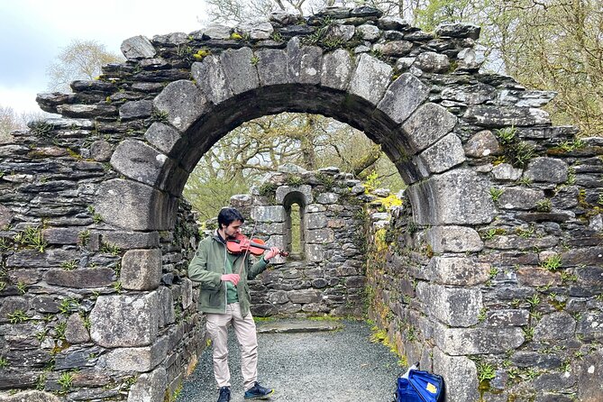 In Glendalough: Music and History Walking Tour - The Round Tower and cathedral, explained without overload