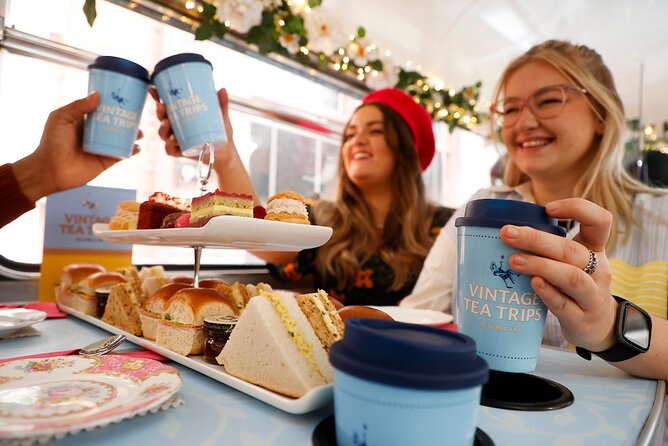 Irish Afternoon Tea on 1960s Vintage Bus in Dublin - Is $102.12 good value?