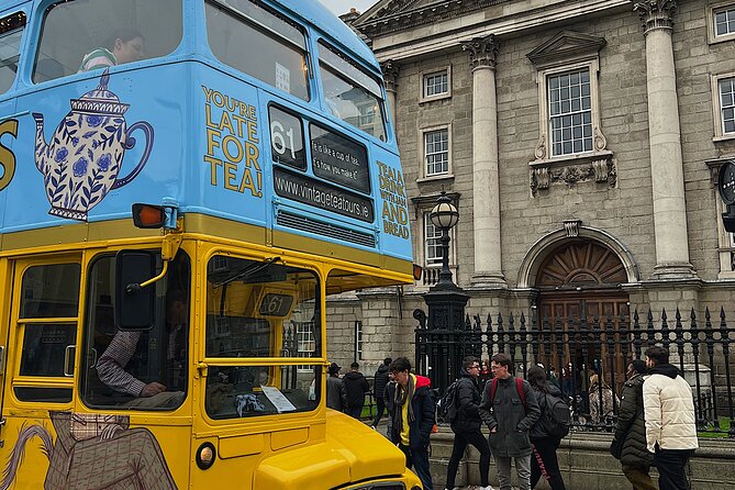 Irish Afternoon Tea on 1960s Vintage Bus in Dublin - Timing, meeting point, and cancellation details