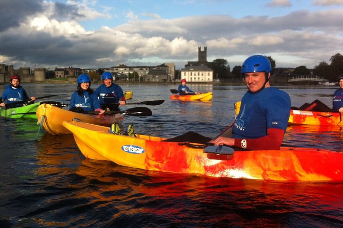 Kayaking & Canoeing in Limerick City - Getting settled in a kayak or canoe
