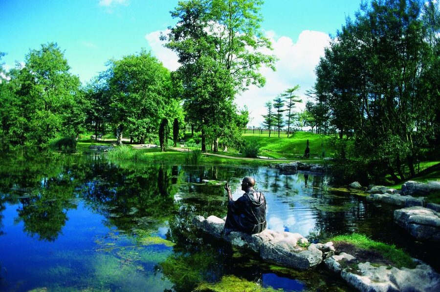 Kildare: Irish National Stud & Gardens - St Fiachra’s Garden and Ireland’s native setting
