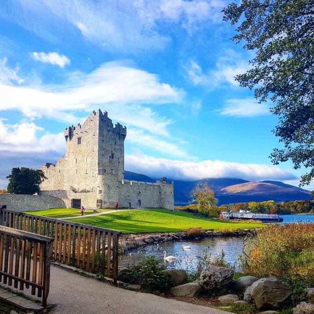 Killarney: 1-Hour Jaunting Car Horse and Carriage Tour - Arriving at 15th-century Ross Castle