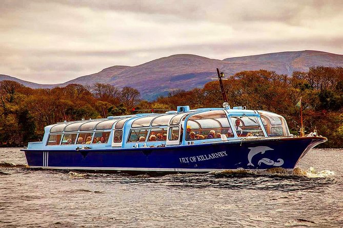Lily of Killarney Lake Cruise - Ross Castle looks different from the lake
