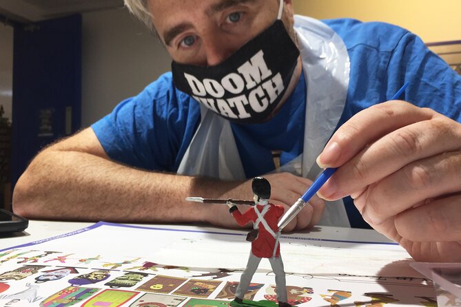 Paint a Metal Miniature - Exploring the Toy Museum Exhibits