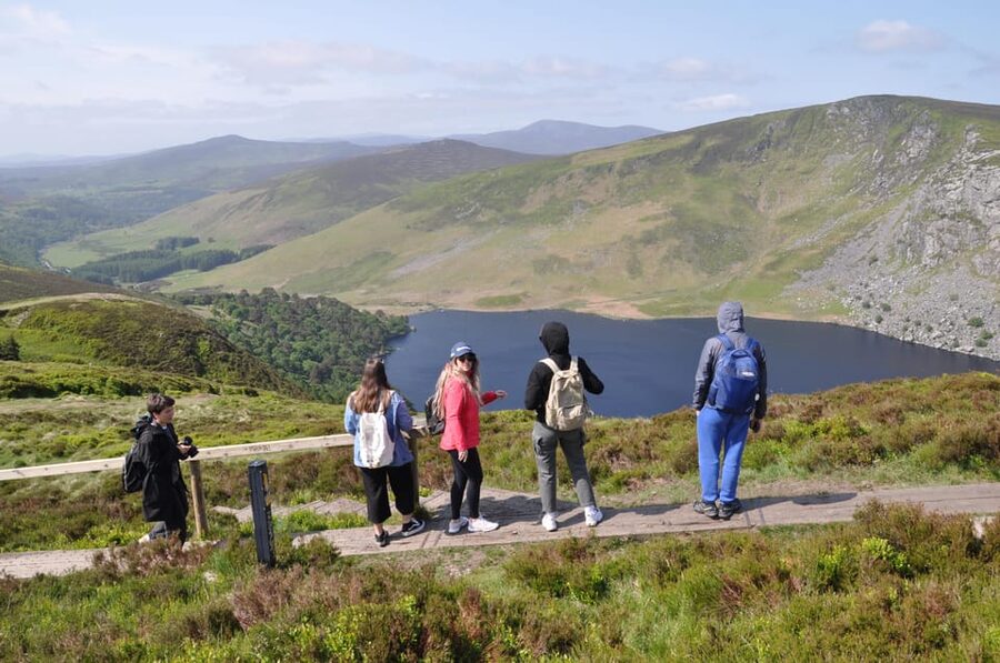 Personal Tour from Dublin: Wicklow, Glendalough, Powerscourt - Powerscourt Waterfall: a short stop with serious scale