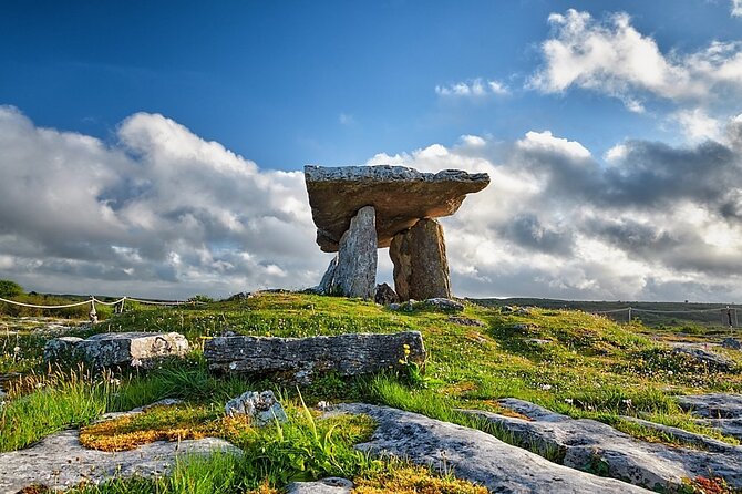 Private Cliffs of Moher Tour Small Group from Ennis, Ireland - Poulnabrone Dolmen and the Burren plateau