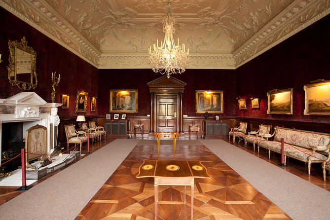 Russborough House and Parklands Admission and Tour Ticket - Entering the house: ceilings, furniture, and art