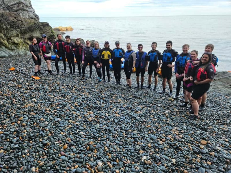 Sea Kayaking around Bray Head with Pictures - Returning to Bray by kayak