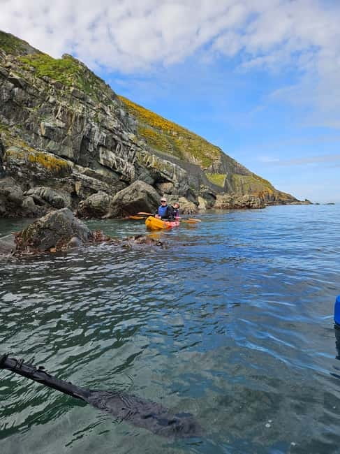 Sea Kayaking around Bray Head with Pictures - Starting at the Bray Beach car park