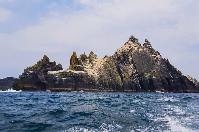 Skellig Michael : Ultimate Skellig Coast Tour with AquaTerra - Skellig Michael from the sea