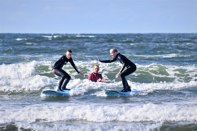 Sligo surfing. Sligo. Guided. 2½ hours - Who will get the most from this lesson