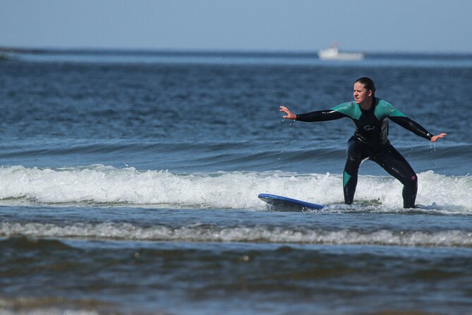 Surf Lesson Experience in Strandhill - The main lesson: about one hour in the water