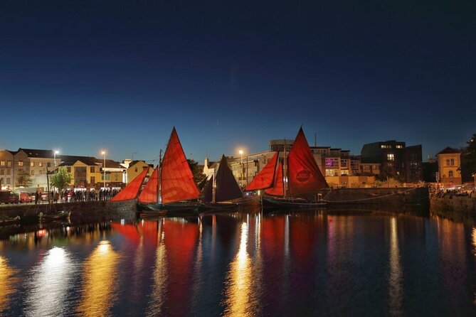 The Dark History Tour of Galway City - The Spanish Arch provides the final scene