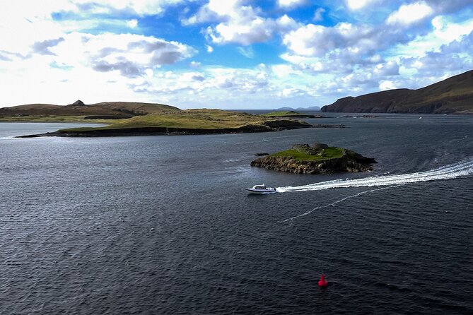 The Valentia Island Experience - Cahersiveen Castle looks different from the water