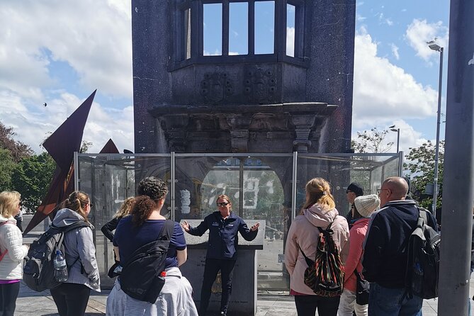 The Welcome to Galway Walking Tour - Lynch’s Castle: look up before you hurry on
