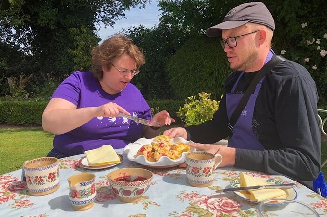 Traditional Irish Homemade Baking Scones and Bread - Tea in the sun room or garden