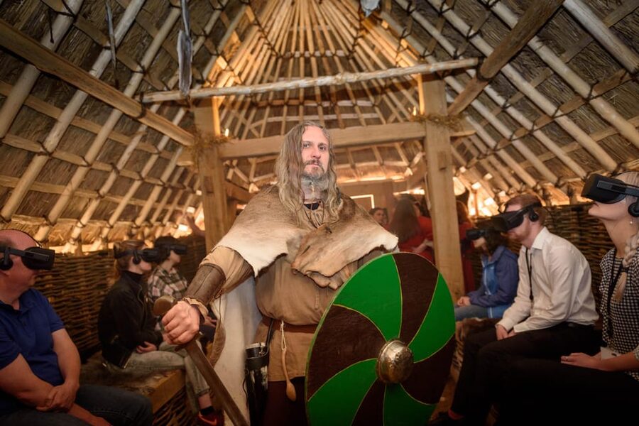 Waterford Treasures: King of the Vikings - Meeting the Viking before the headset