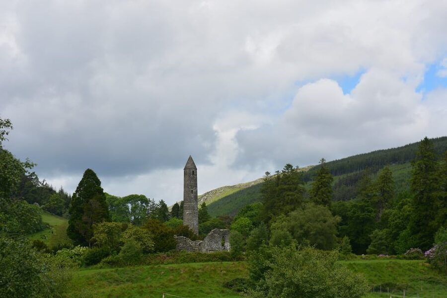 Wicklow Mountains Private Day Tour including Glendalough - Sally Gap and the view toward Lough Tay